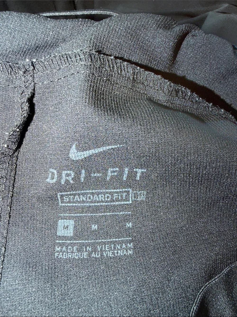 Nike Mens Black Dri-FIT Training Pants